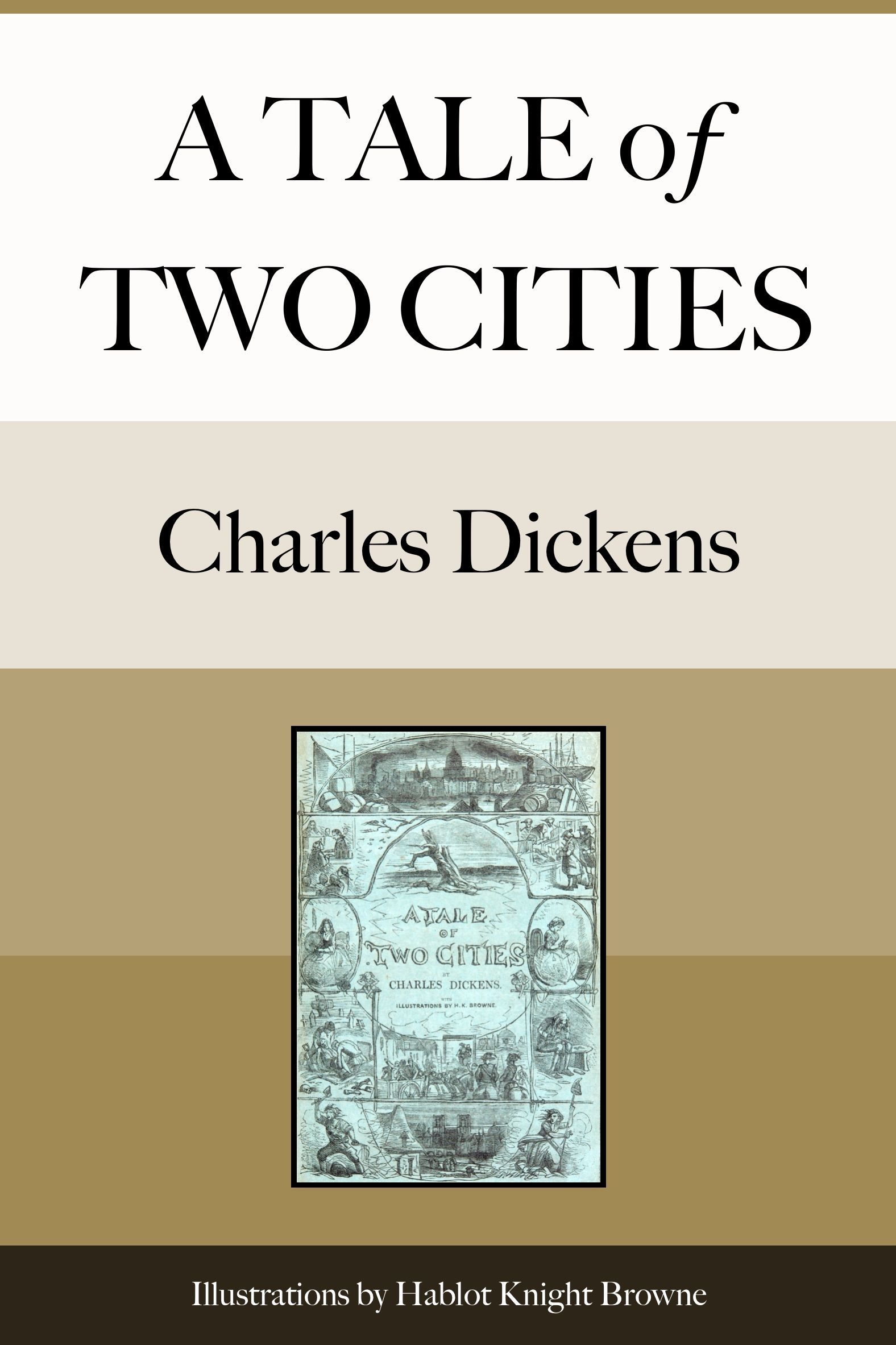 Project Gutenberg eBook #98 A Tale of Two Cities 표지 이미지